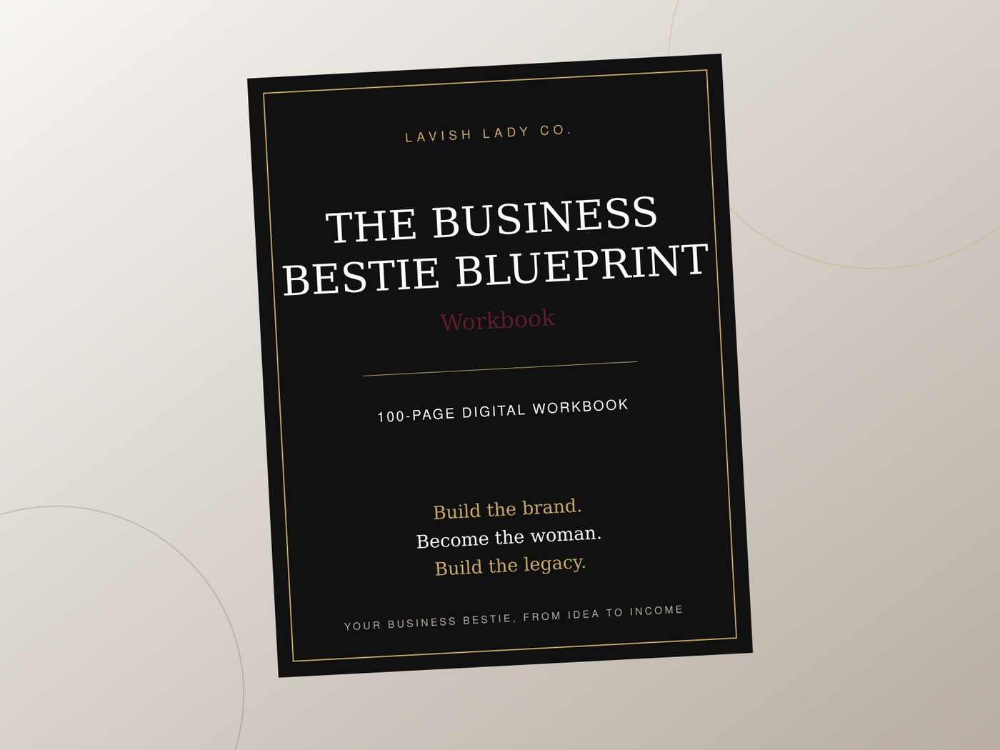 The Business Bestie Blueprint Workbook
