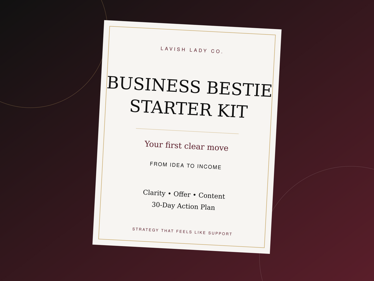 The Business Bestie Starter Kit